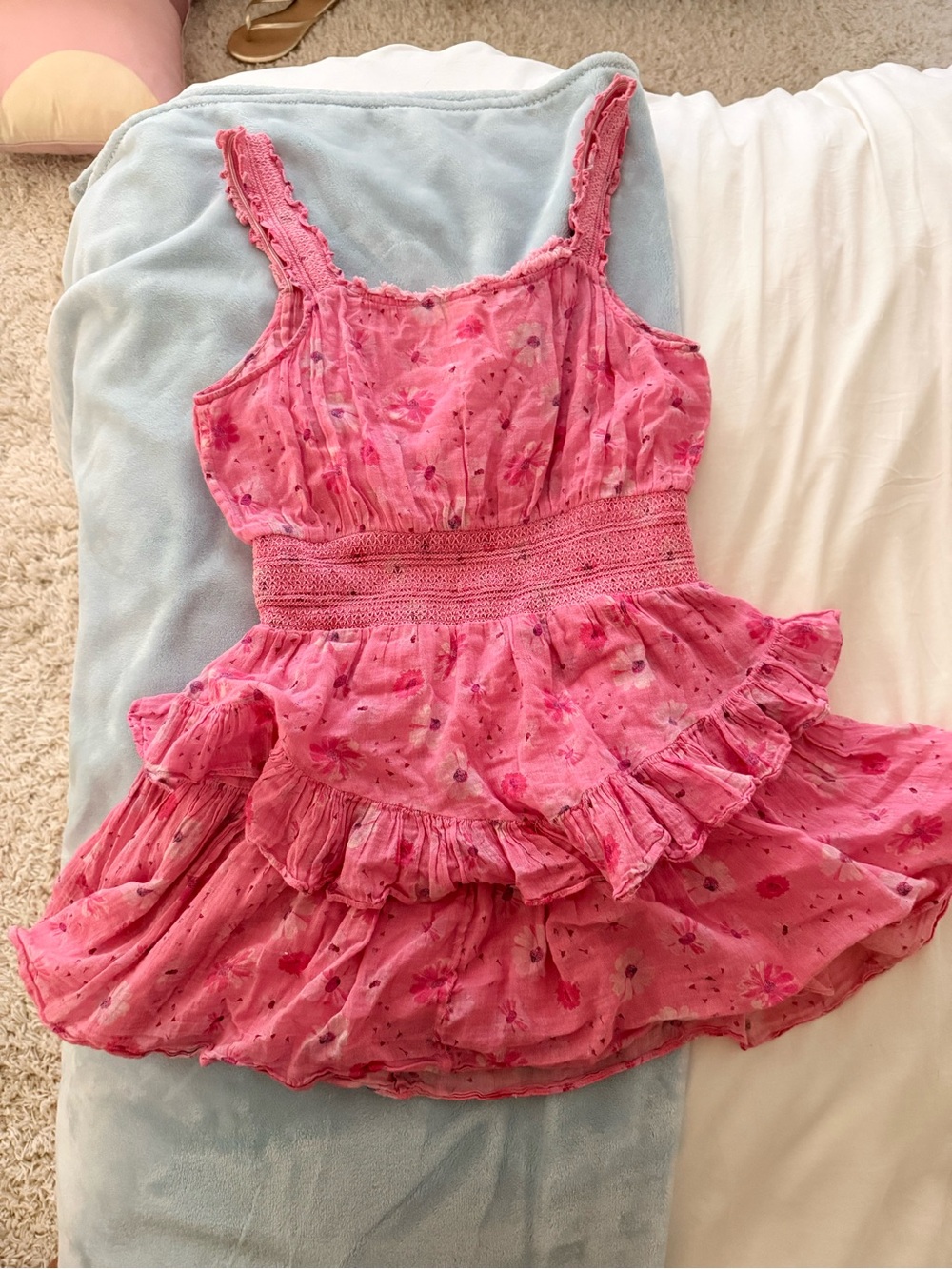 LoveShackFancy Norelli mini dress - Picture 2 of 3